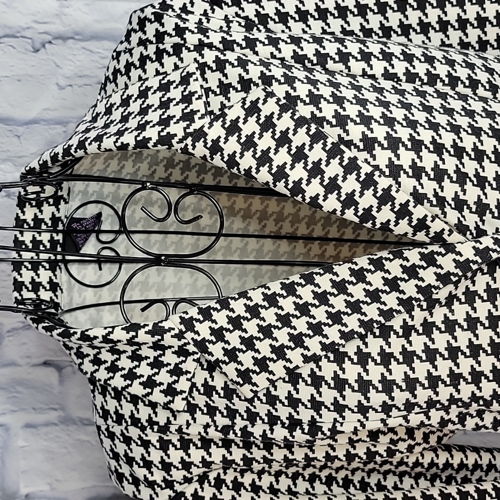 Decoded Houndstooth Lightweight Jacket Medium - image 2